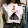 Women T Shirt London Paris New York City Travel Graphic Print Fashion Streetwear Urban Vacation Casual Short Sleeve Gothic